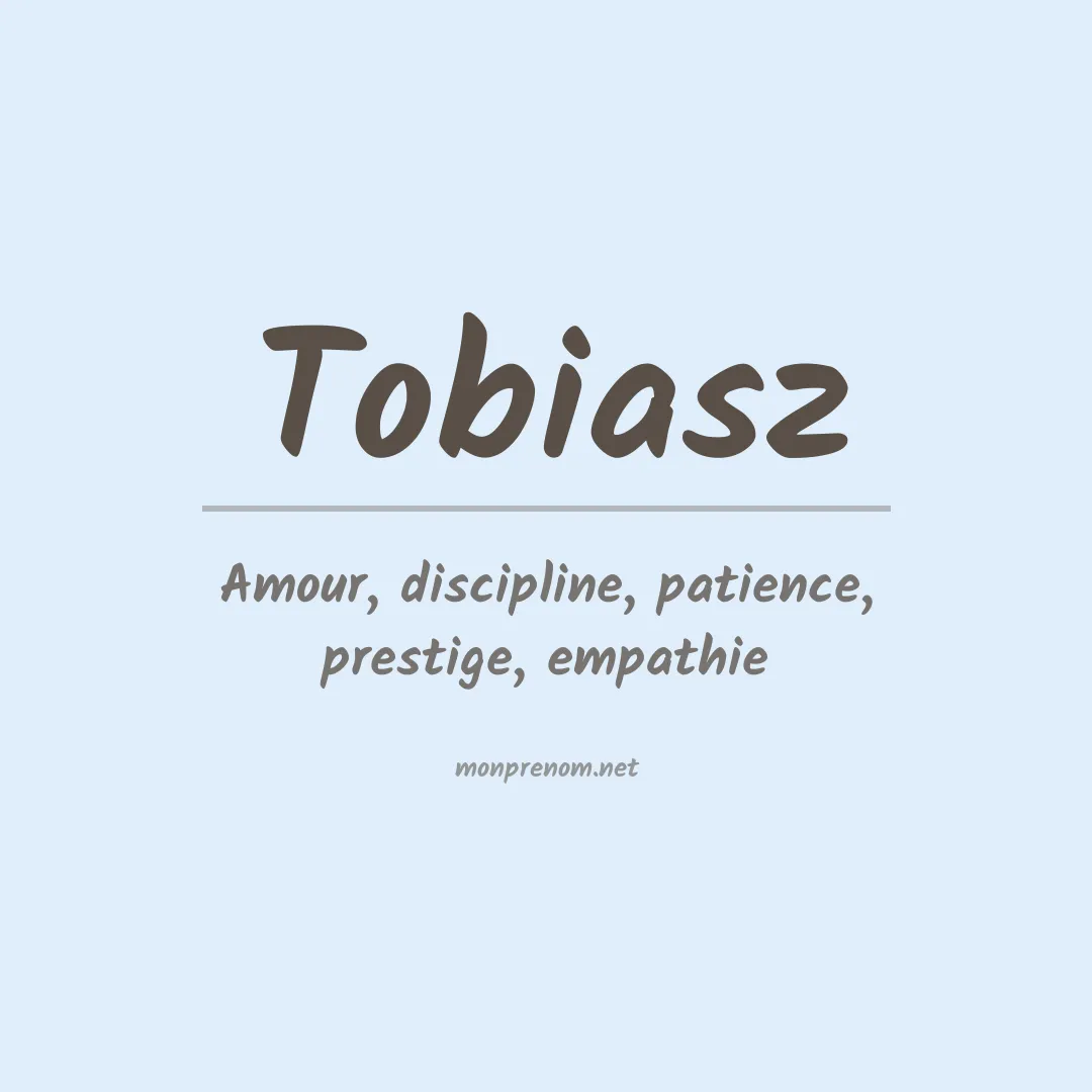 Prénom Tobiasz