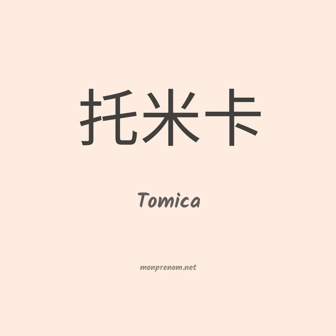 Tomica en chinois