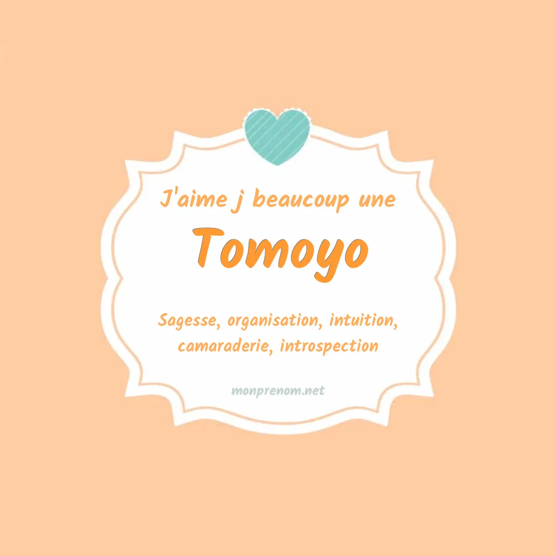J'aime beaucoup Tomoyo