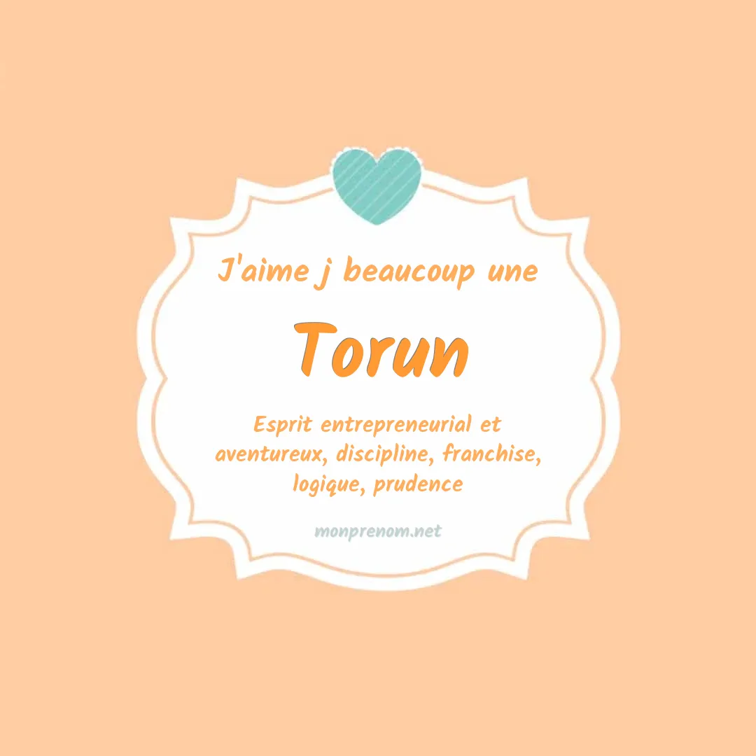 J'aime beaucoup Torun