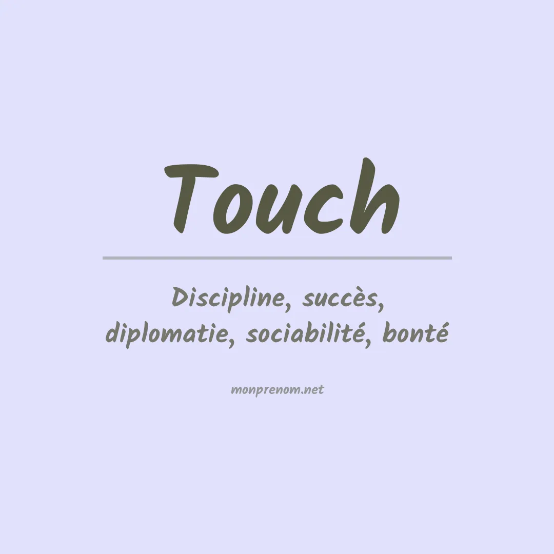 Prénom Touch