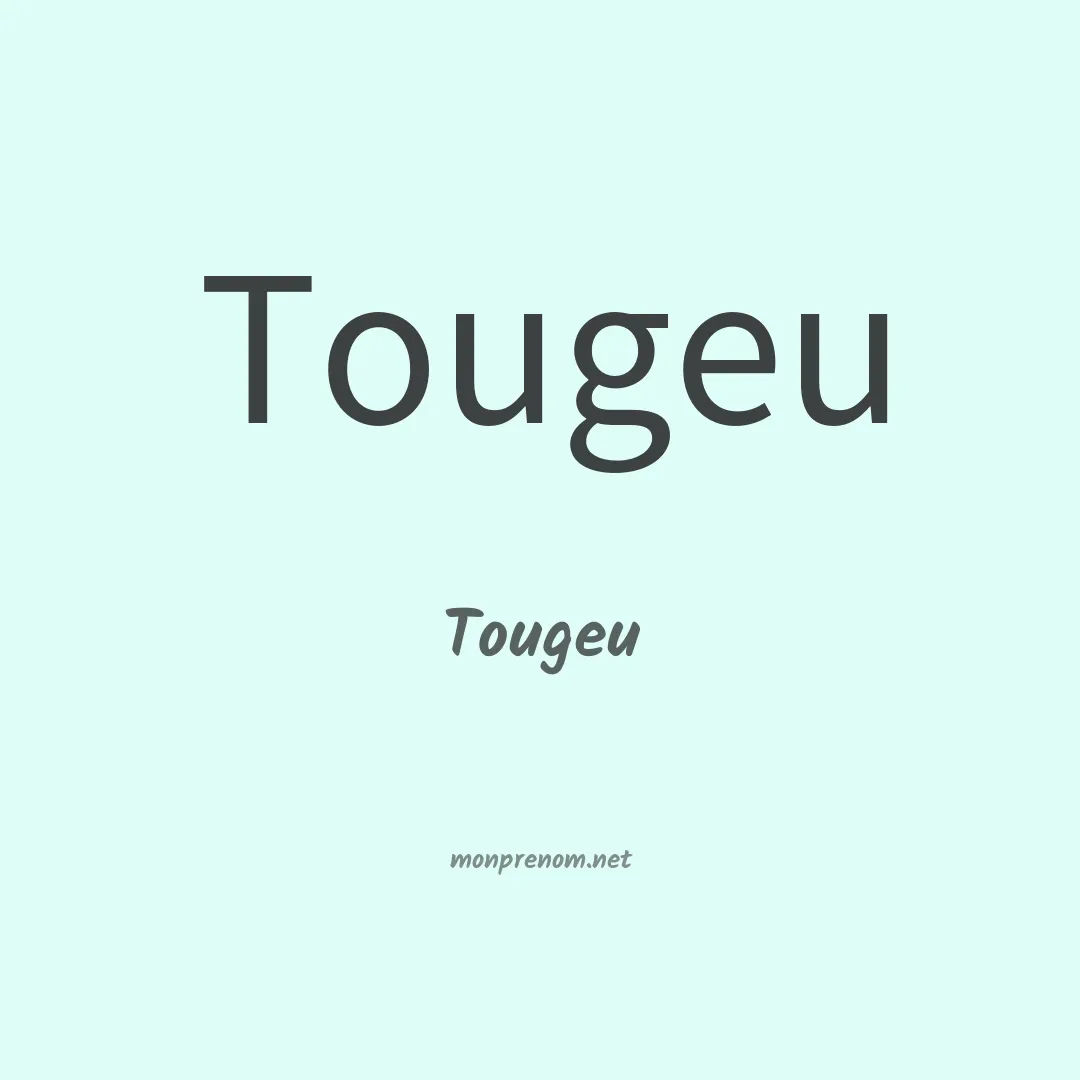 Tougeu en chinois