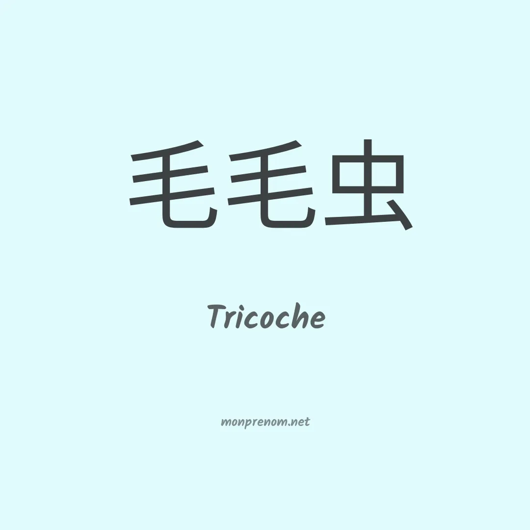 Tricoche en chinois