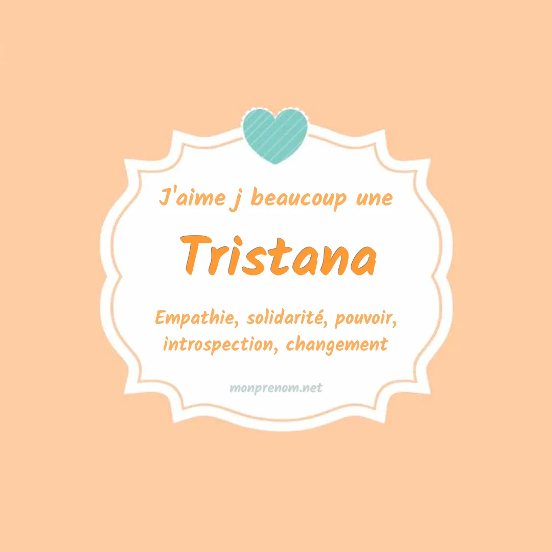 J'aime beaucoup Tristana