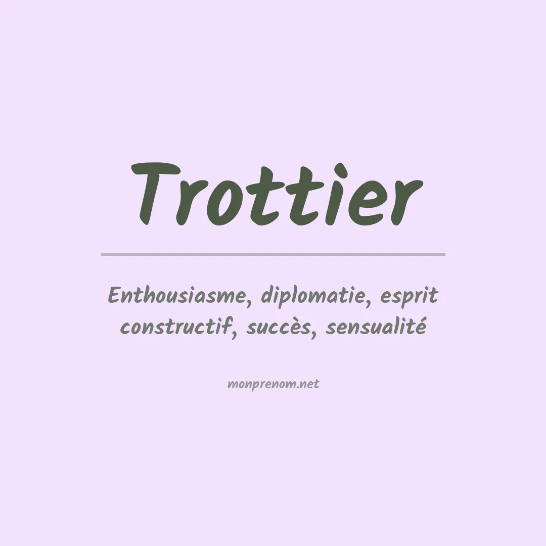 Prénom Trottier