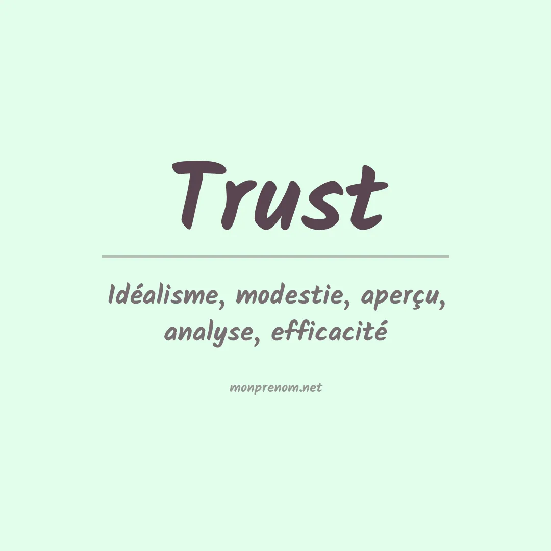 Prénom Trust