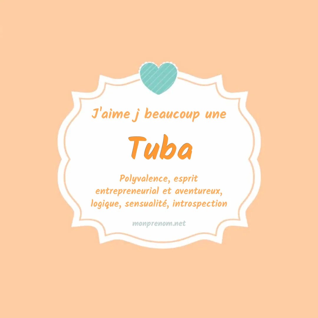 J'aime beaucoup Tuba