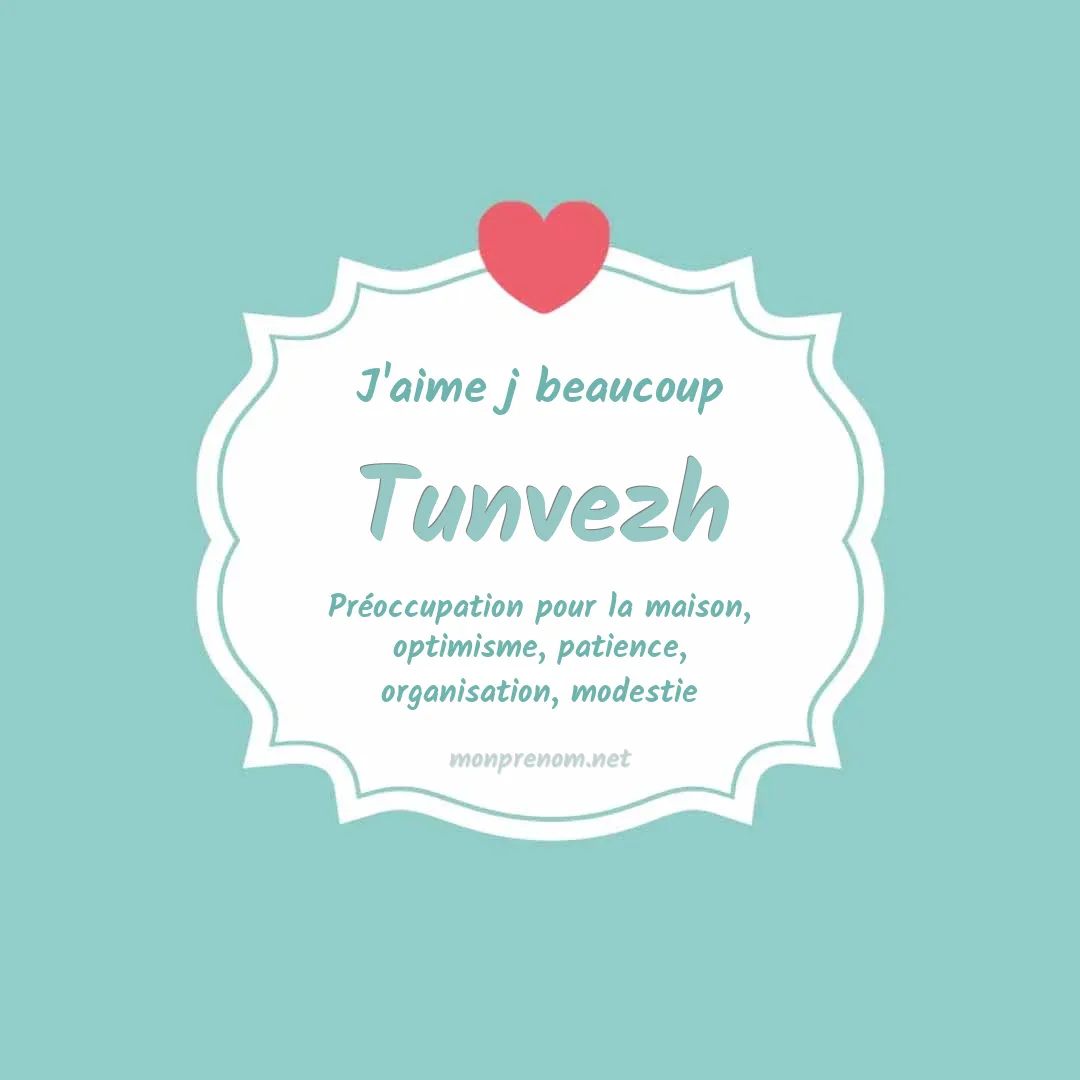 J'aime beaucoup Tunvezh
