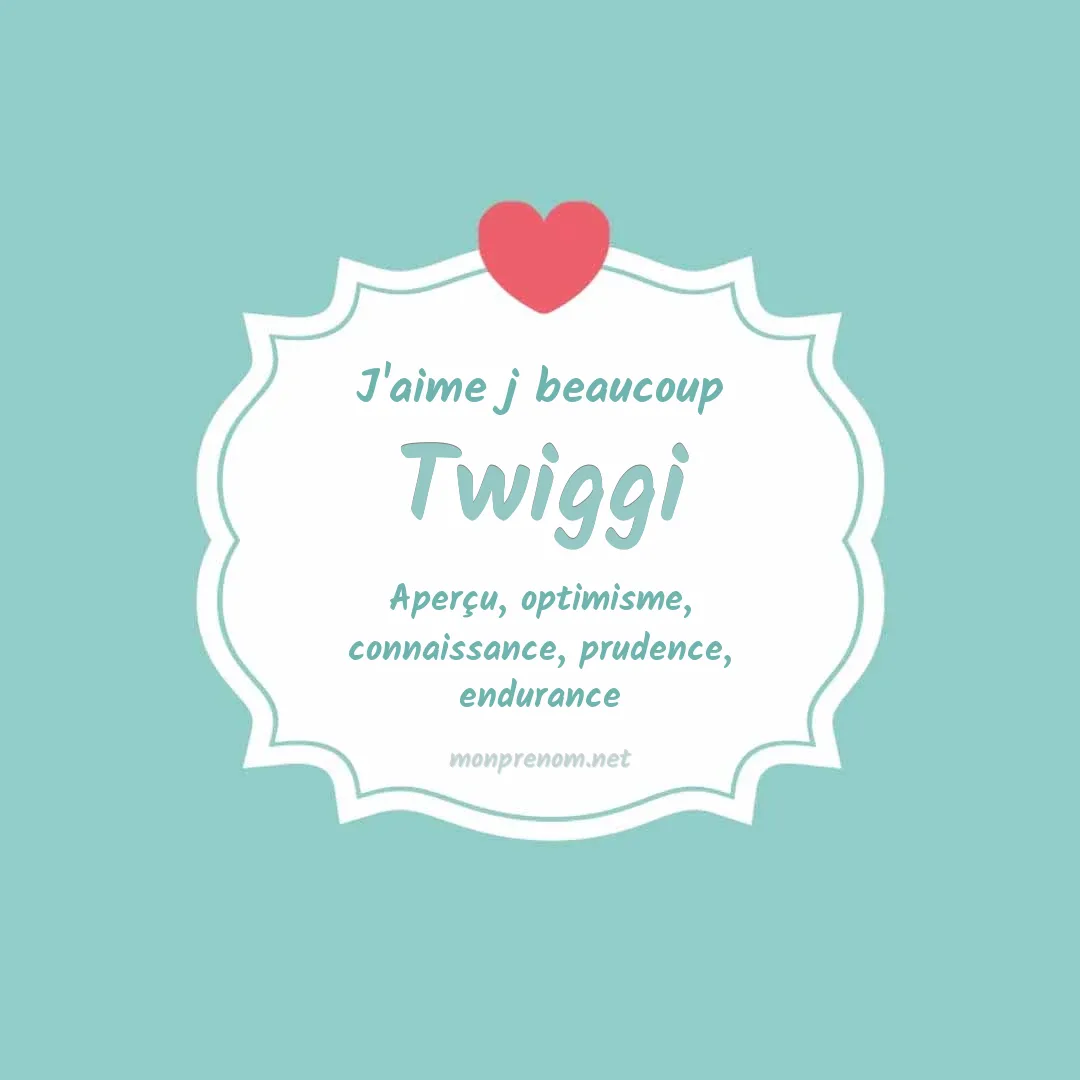 J'aime beaucoup Twiggi