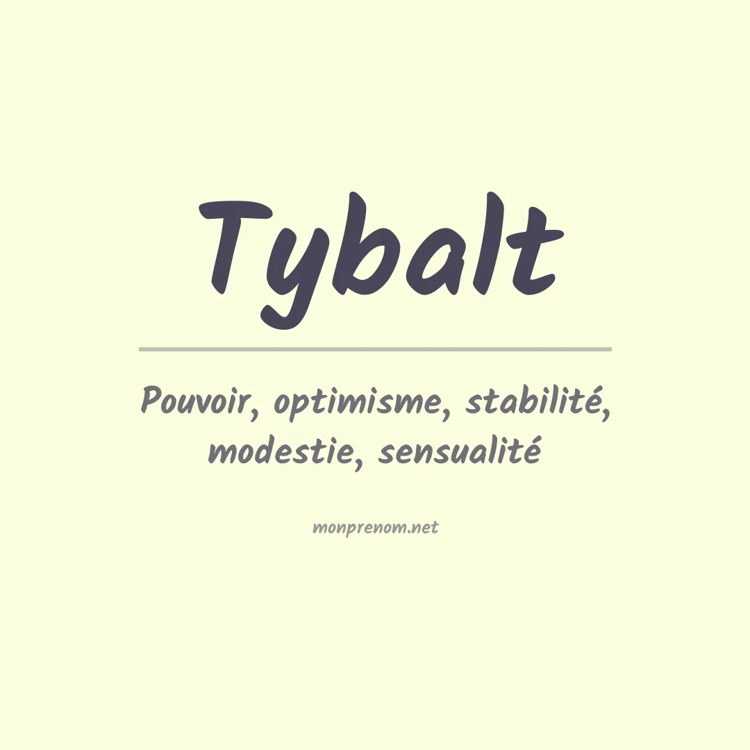 Signification du prénom Tybalt