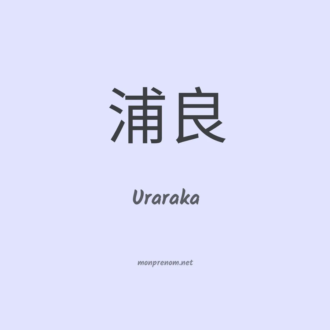 Uraraka en chinois