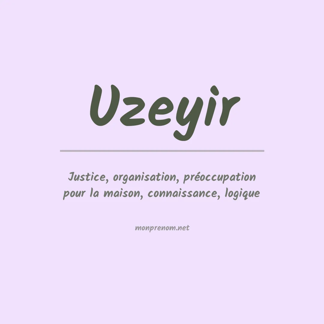 Prénom Uzeyir
