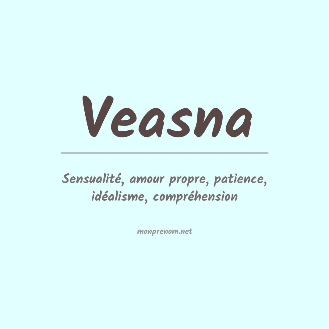 Prénom Veasna