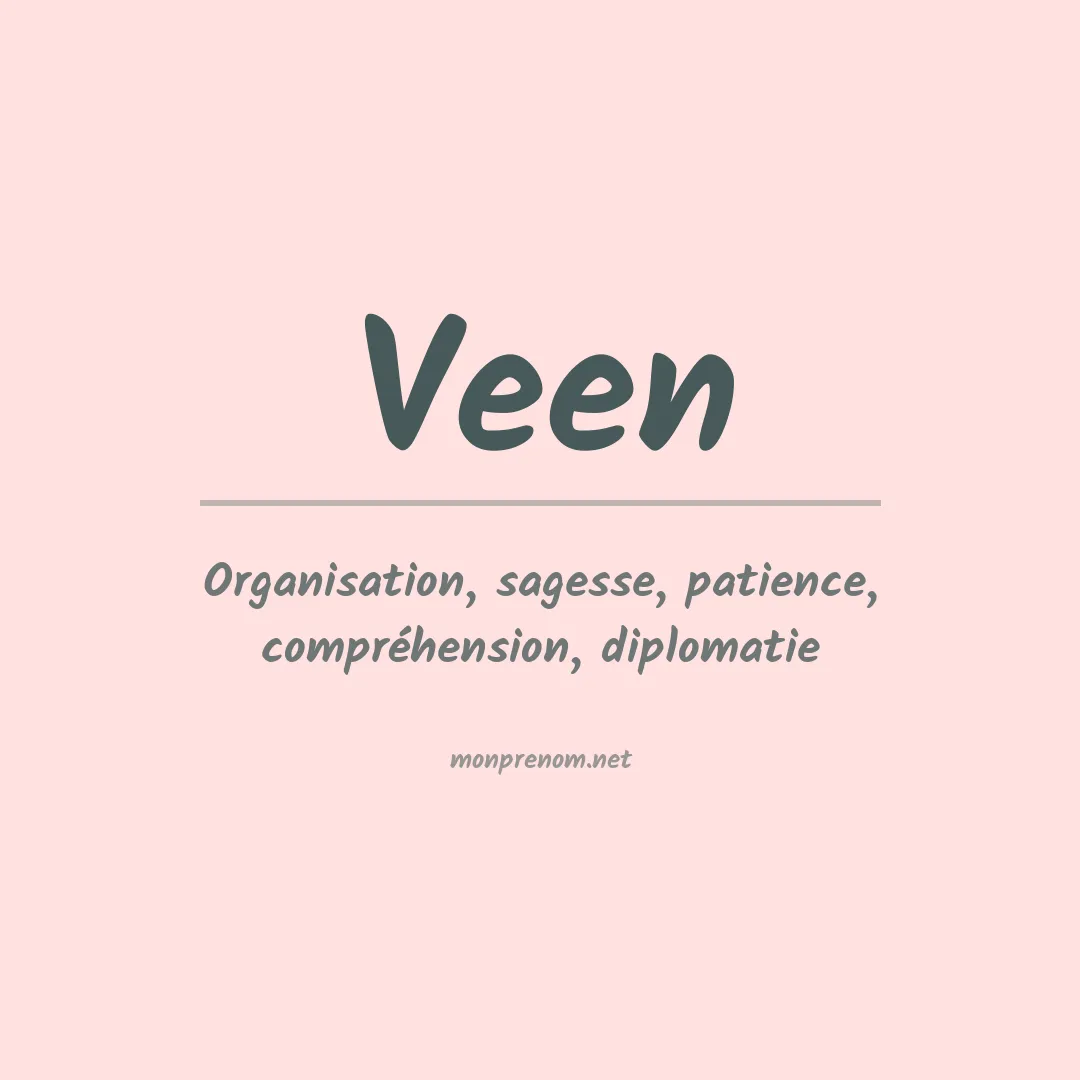 Prénom Veen