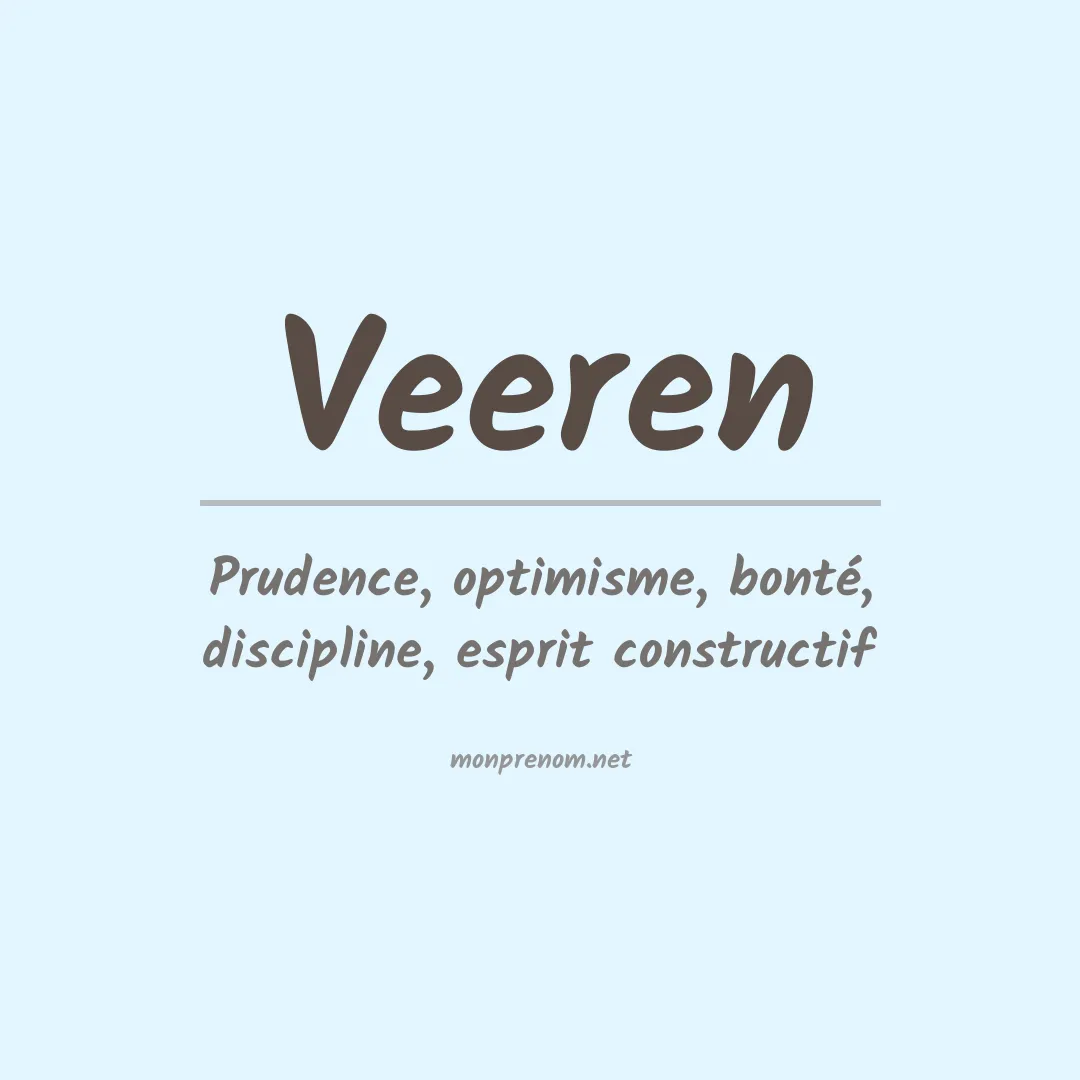Prénom Veeren