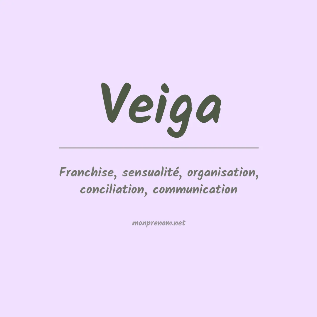 Prénom Veiga