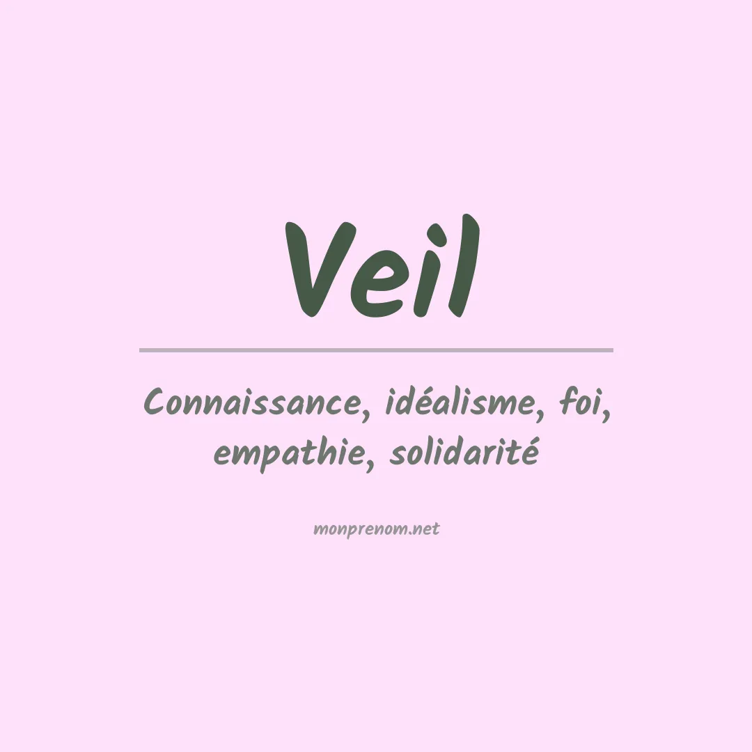 Prénom Veil
