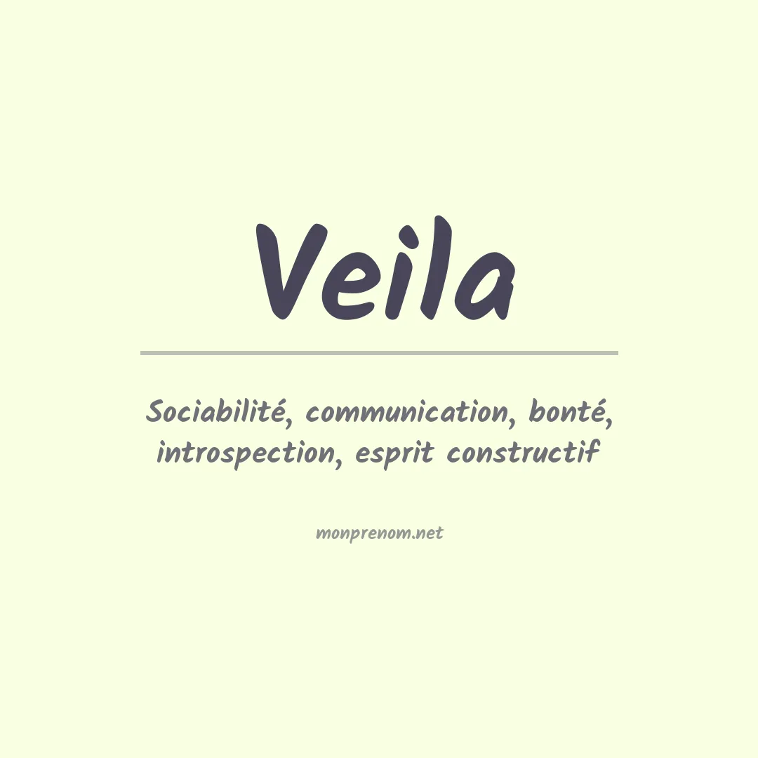 Prénom Veila