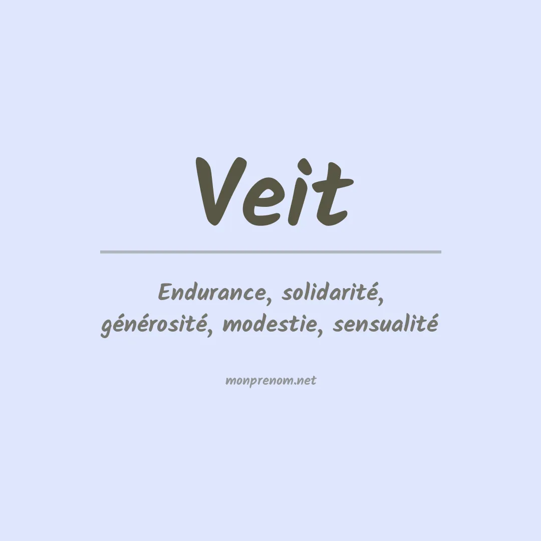 Prénom Veit