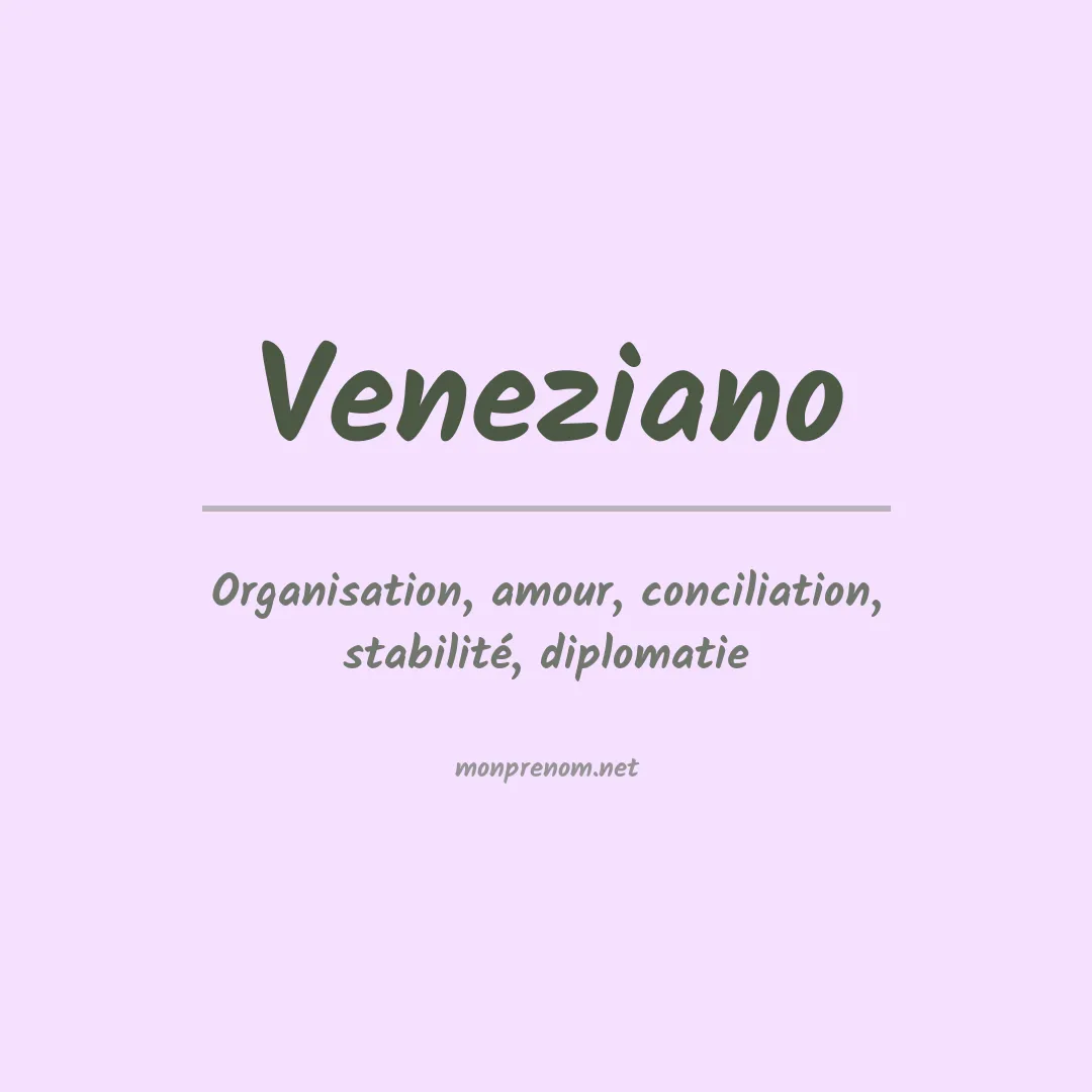Prénom Veneziano