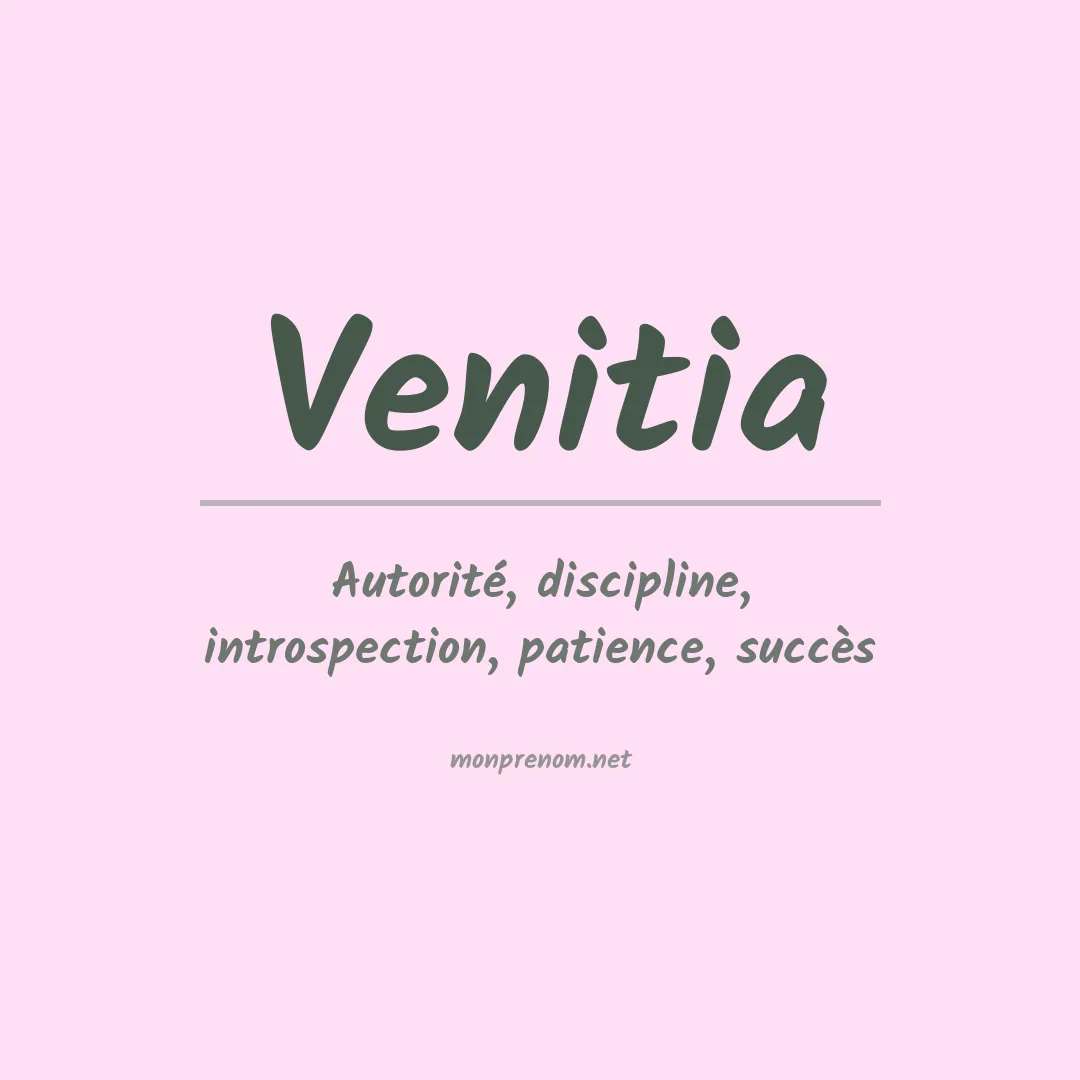 Prénom Venitia