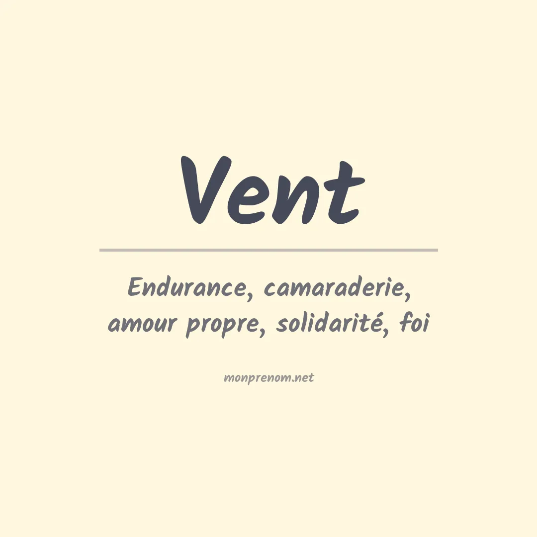 Prénom Vent
