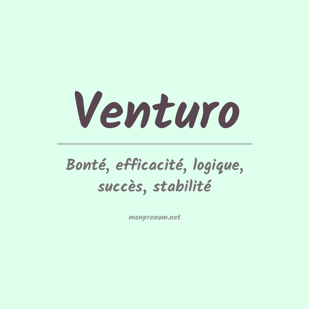 Prénom Venturo