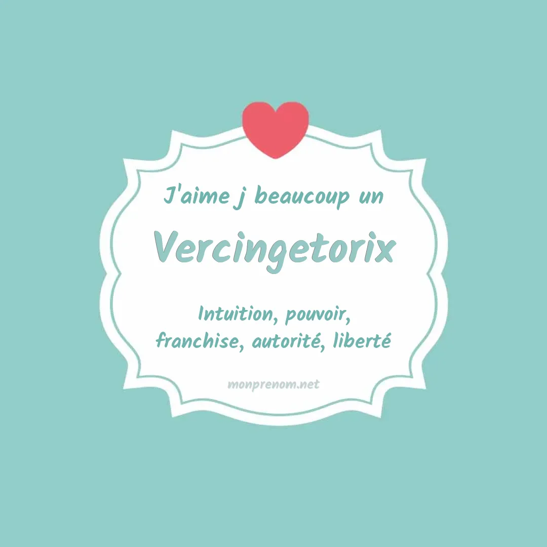 J'aime beaucoup Vercingetorix