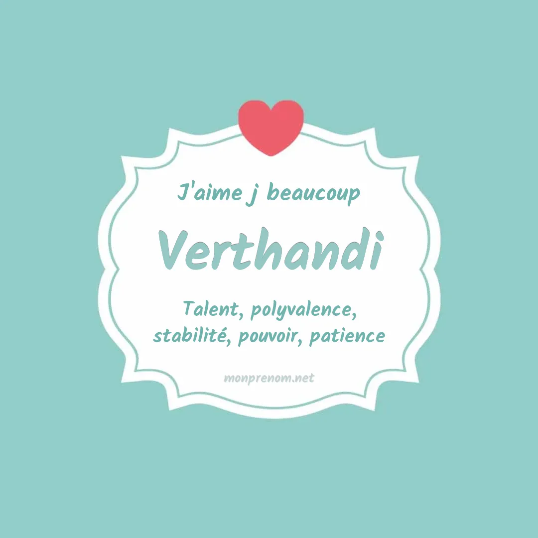 J'aime beaucoup Verthandi