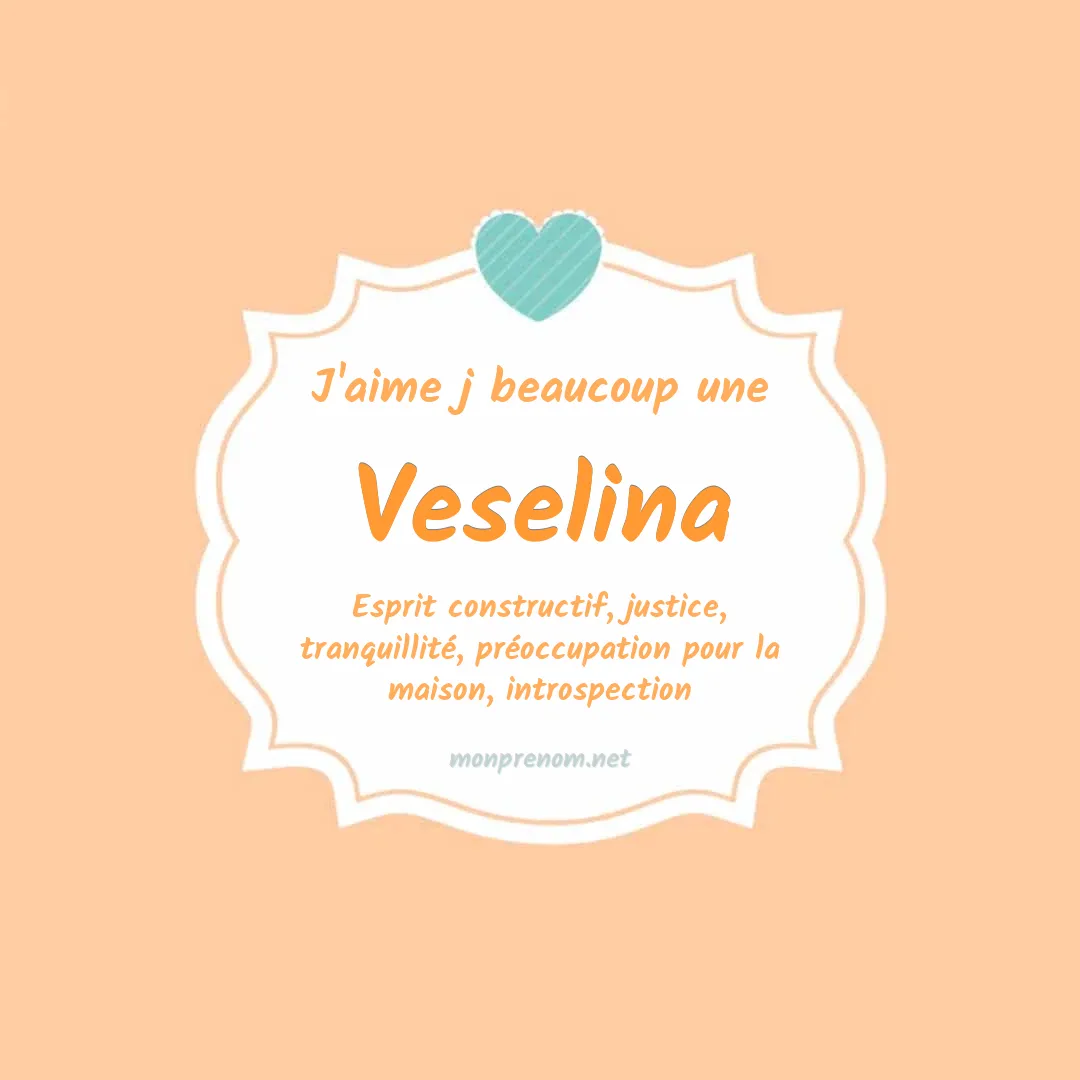 J'aime beaucoup Veselina