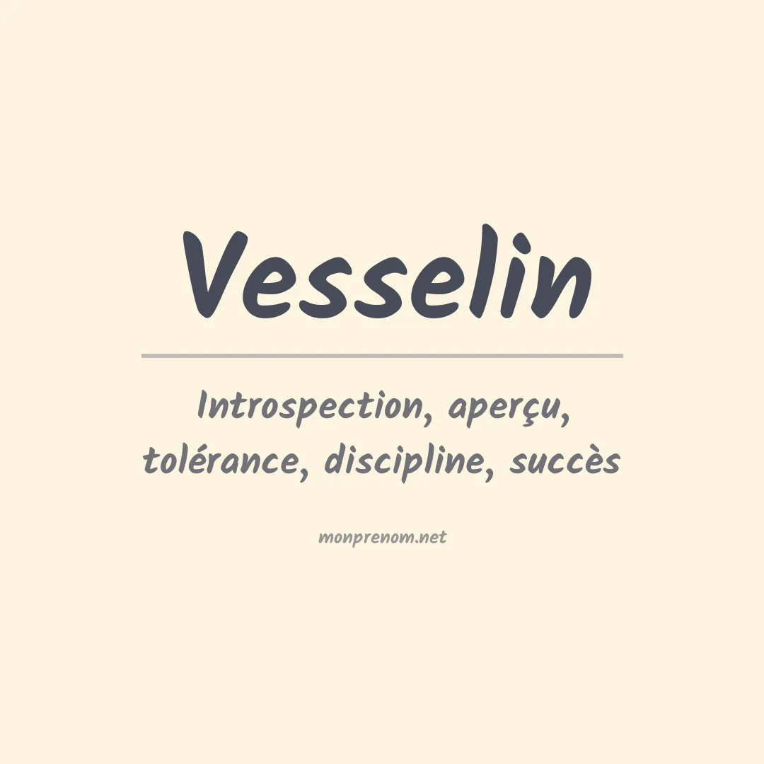 Prénom Vesselin