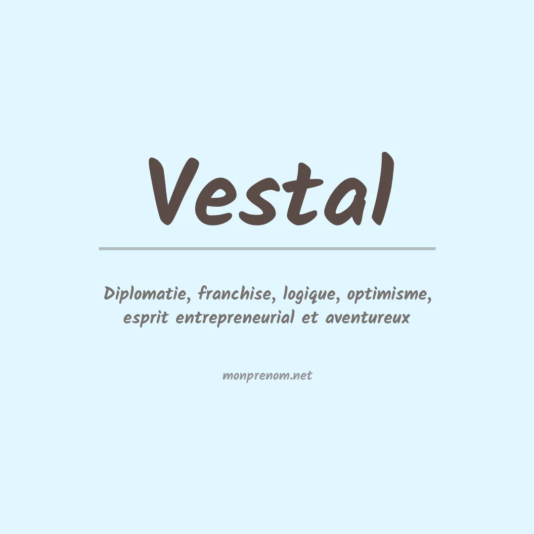 Prénom Vestal