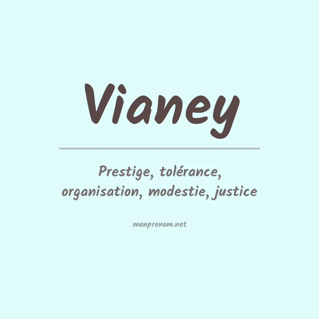 Prénom Vianey