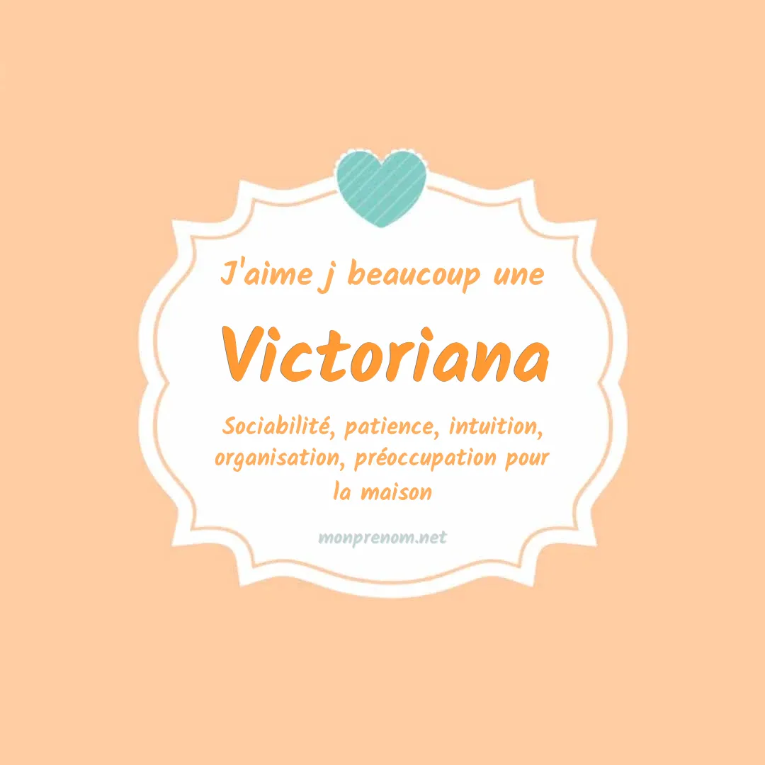 J'aime beaucoup Victoriana