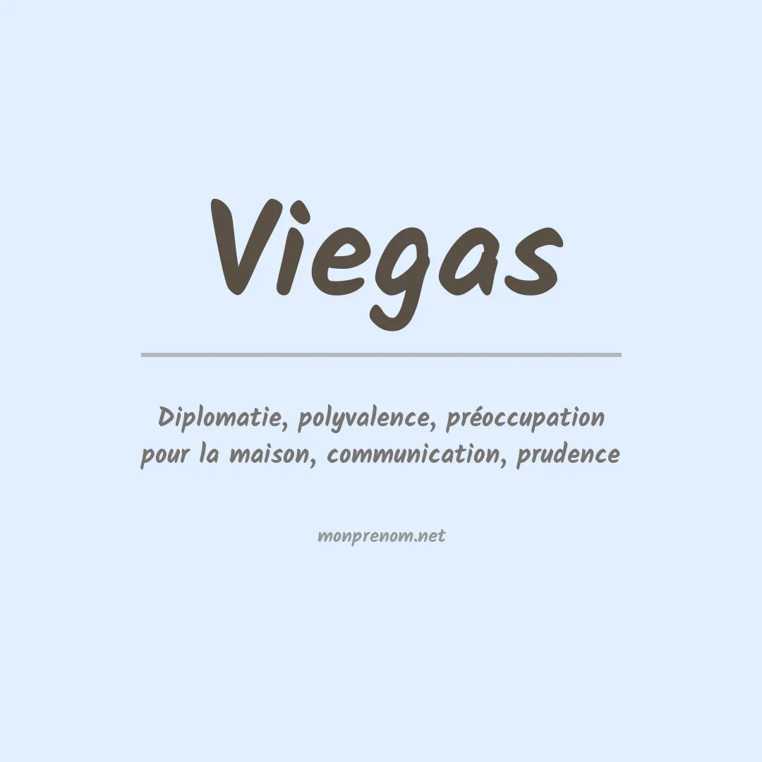 Prénom Viegas