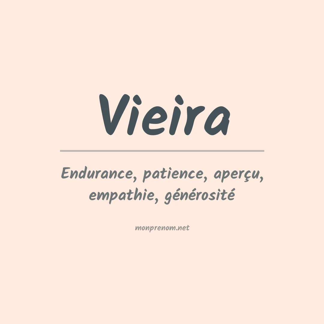 Prénom Vieira