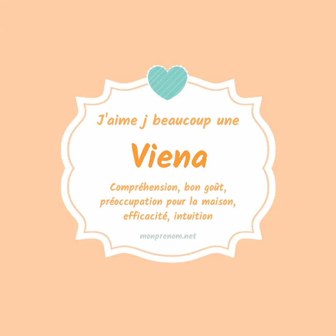 J'aime beaucoup Viena