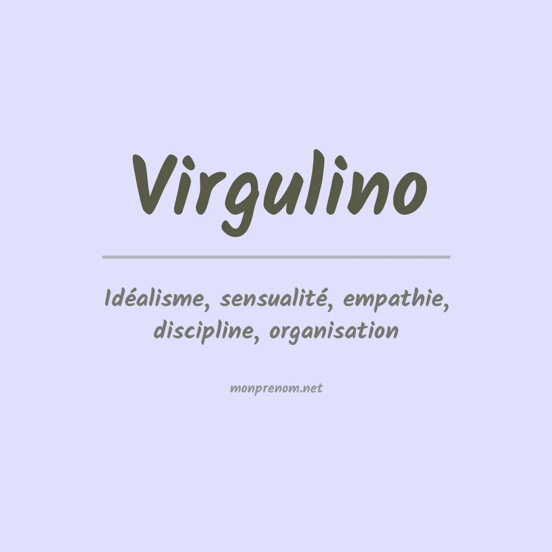 Prénom Virgulino