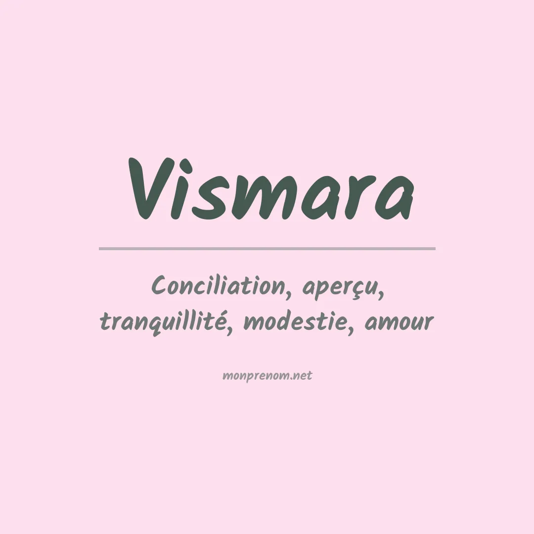 Prénom Vismara