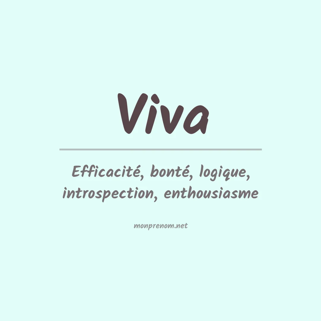 Prénom Viva