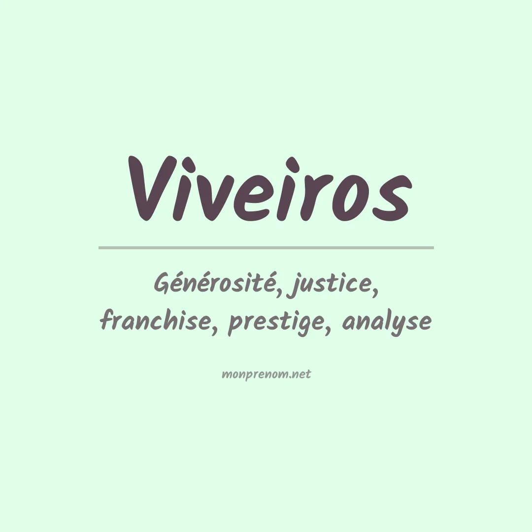 Prénom Viveiros