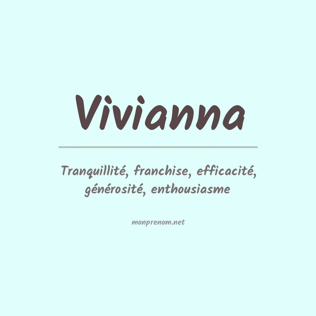 Prénom Vivianna