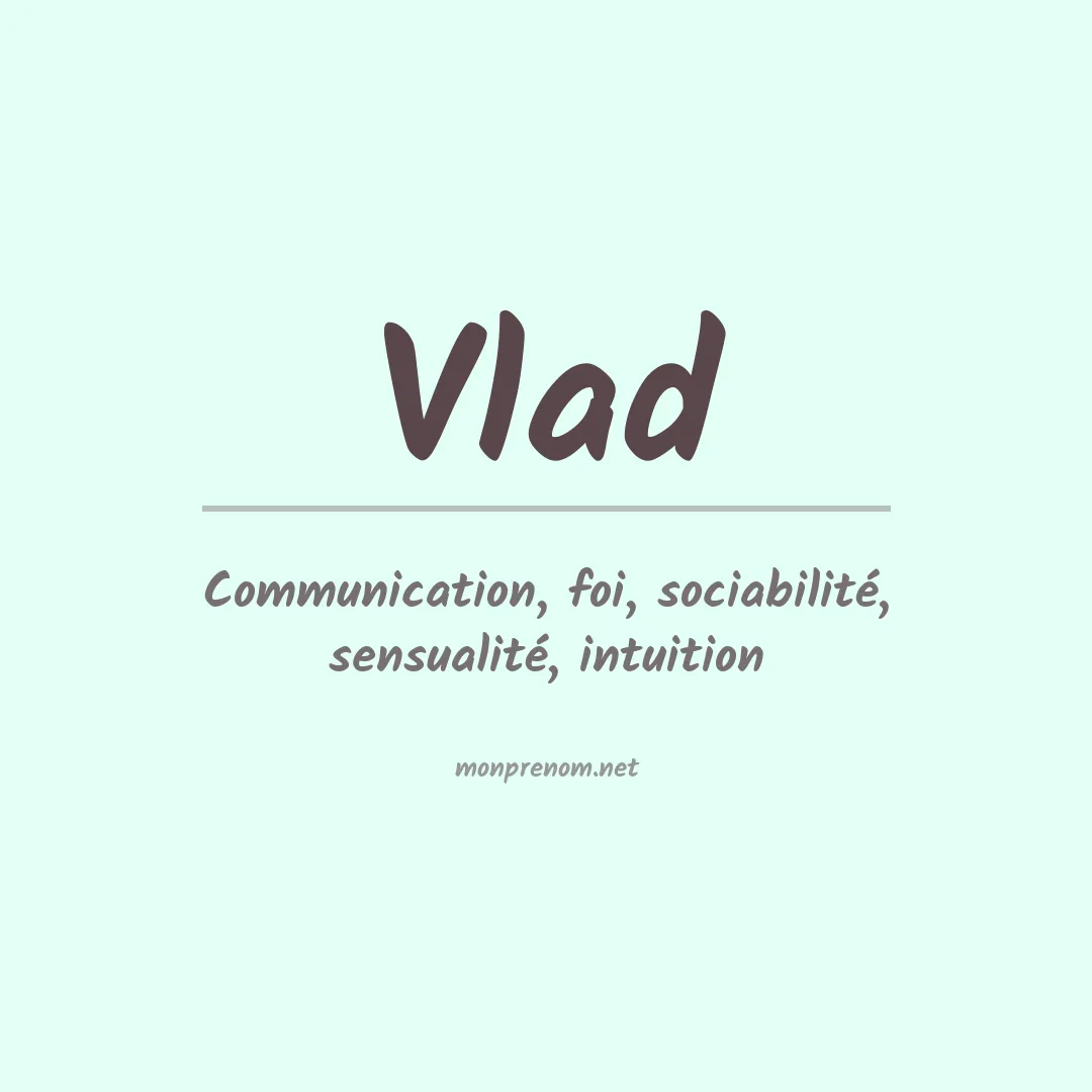 Prénom Vlad
