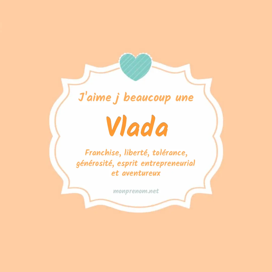 J'aime beaucoup Vlada