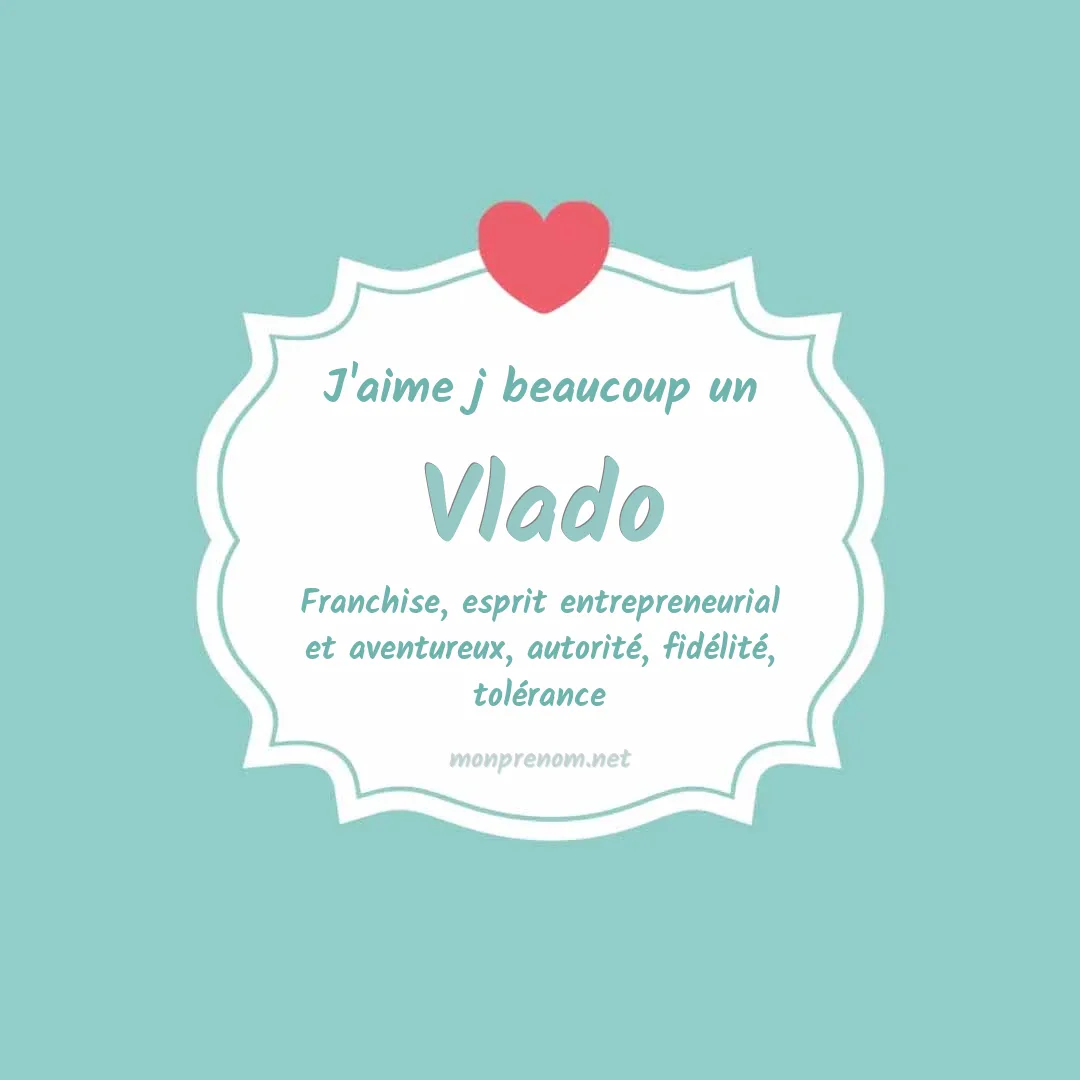 J'aime beaucoup Vlado