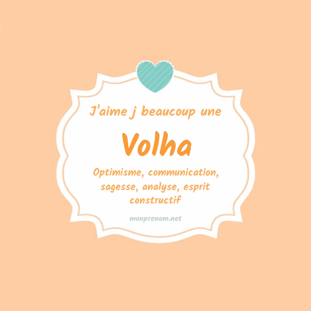 J'aime beaucoup Volha