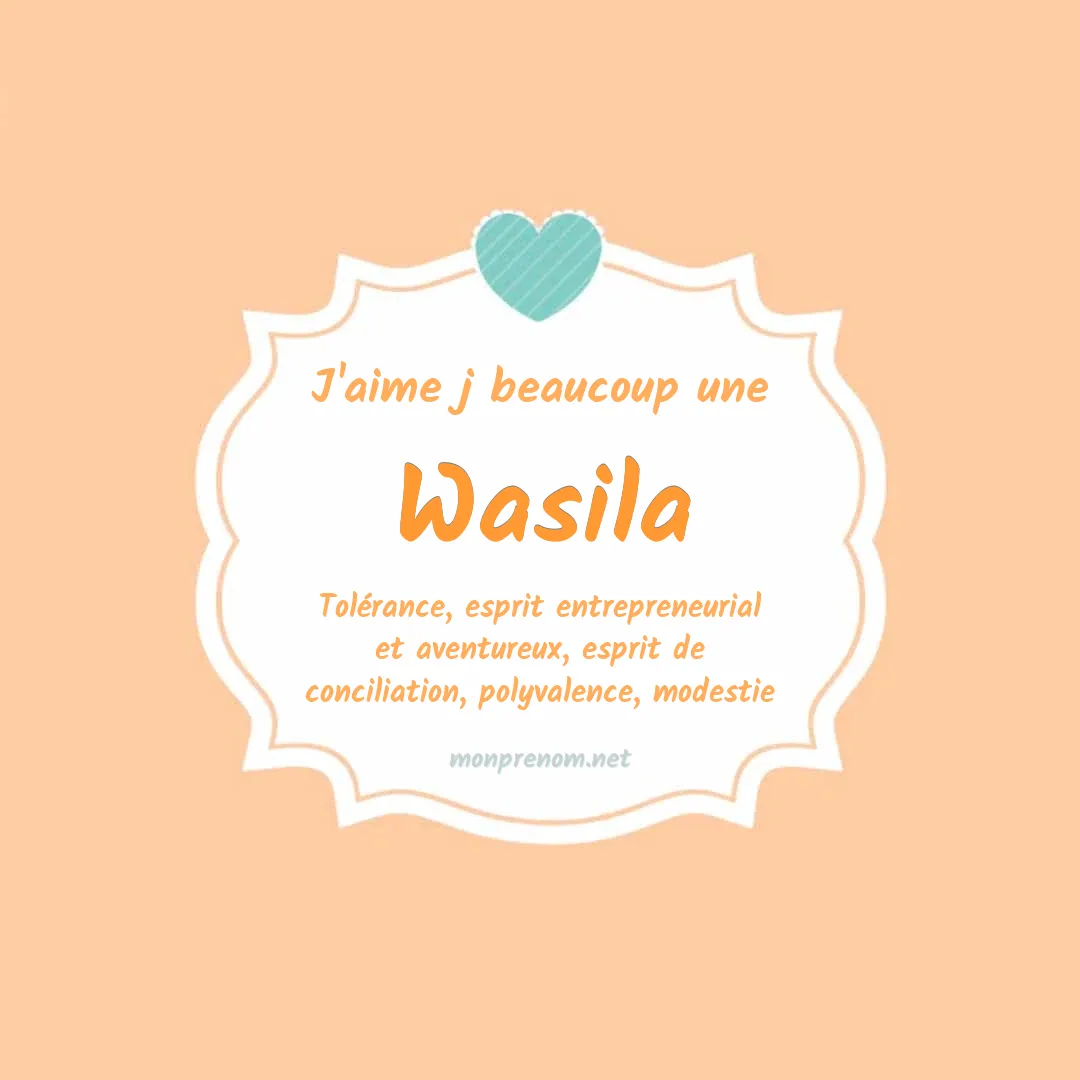 J'aime beaucoup Wasila