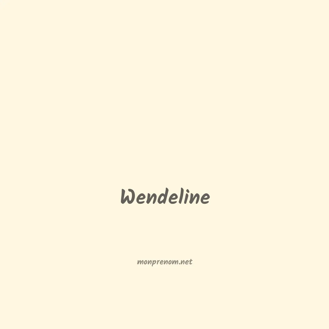 Wendeline en chinois