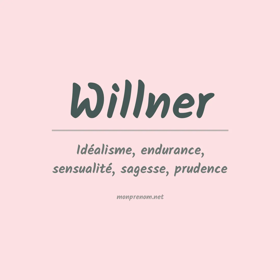 Prénom Willner