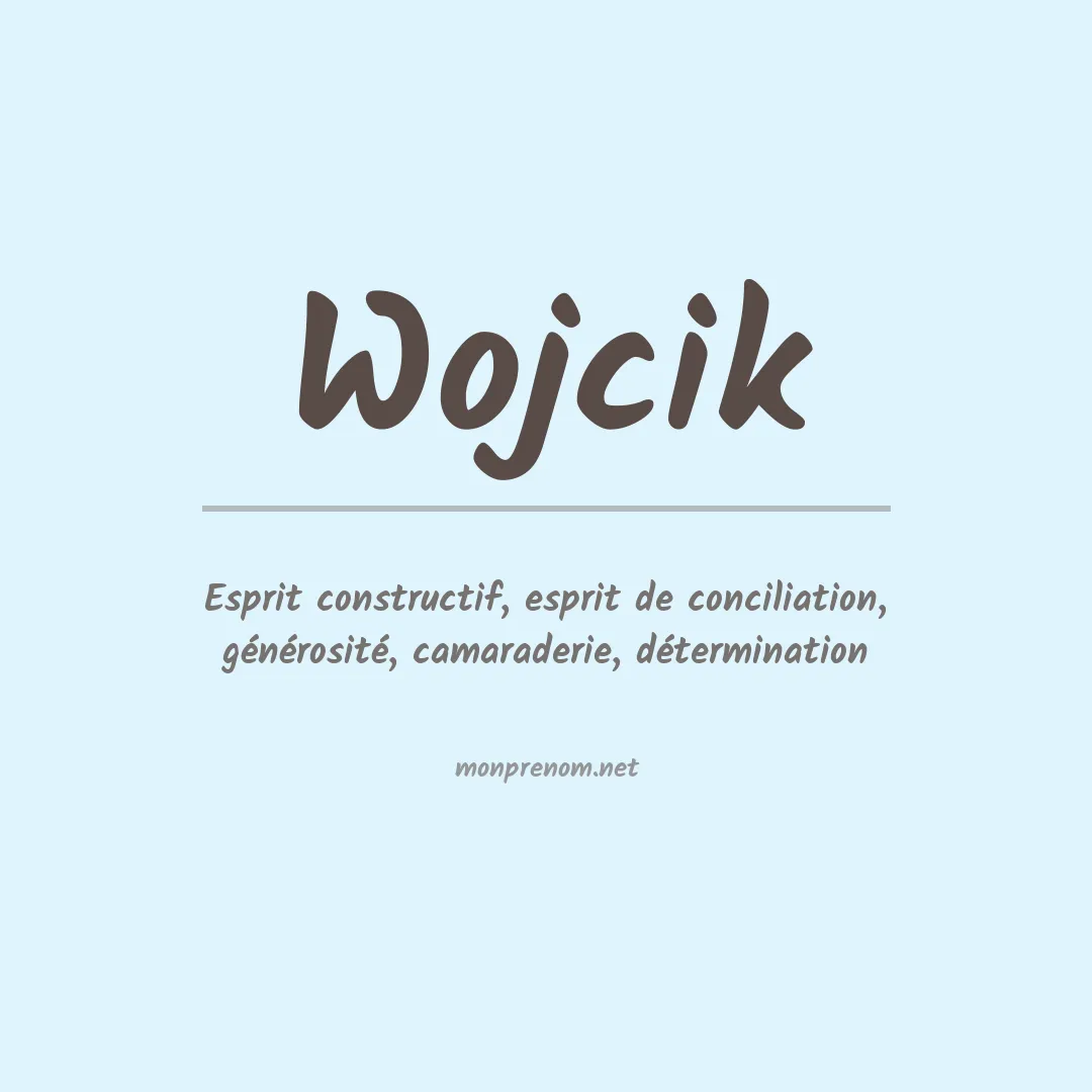 Prénom Wojcik